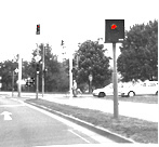 Bild rote Ampel überfahren